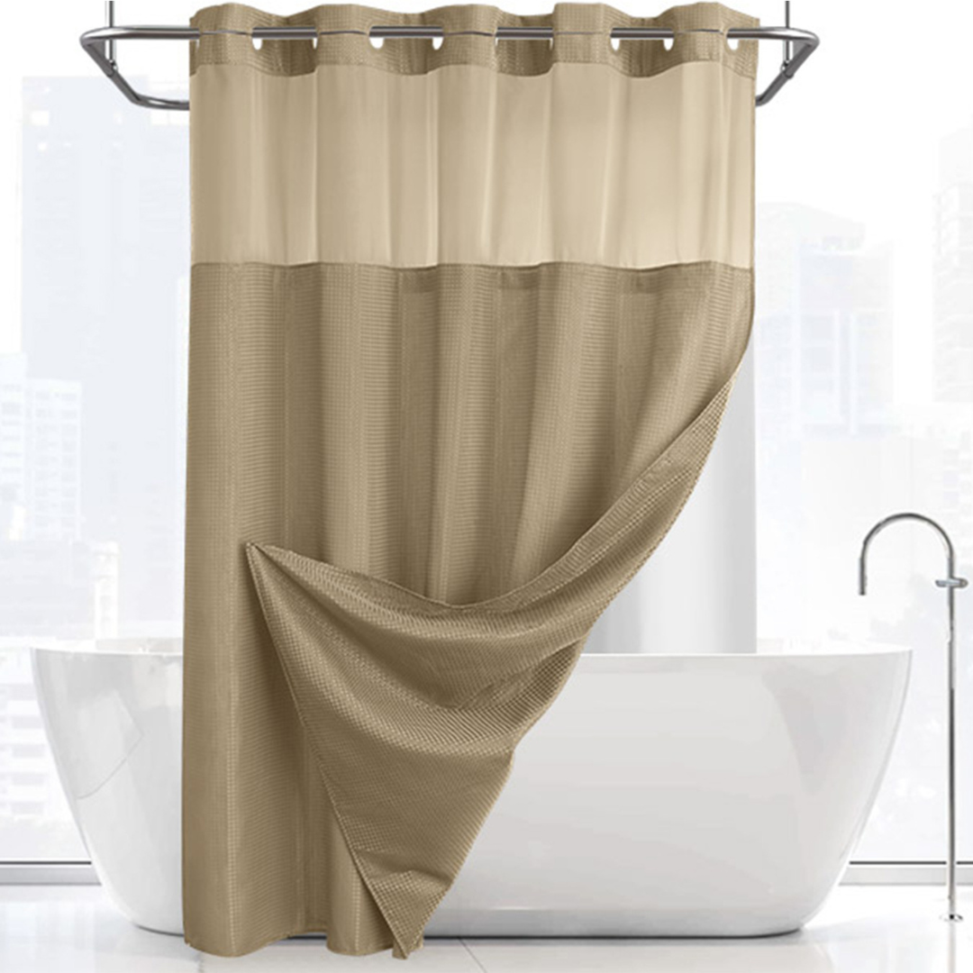 Auron™ - Snap In Shower Curtain and Liner Set
