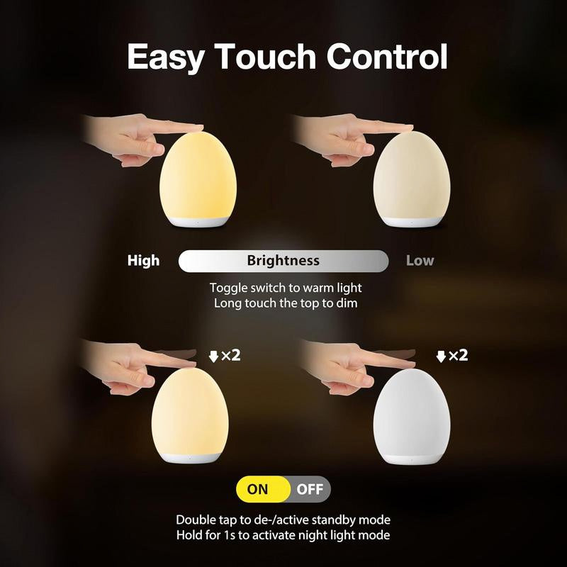 Dino Egg - Soft Night Light