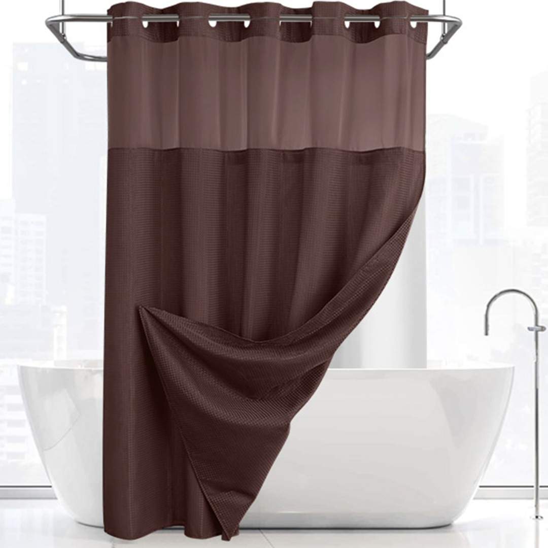 Auron™ - Snap In Shower Curtain and Liner Set