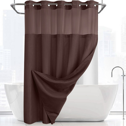 Auron™ - Snap In Shower Curtain and Liner Set