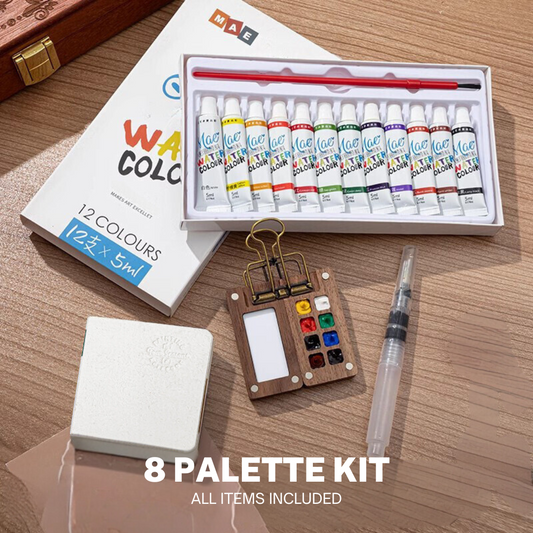 Buy 1, Get 1 50% OFF - Mini Water-Color Palette Kit