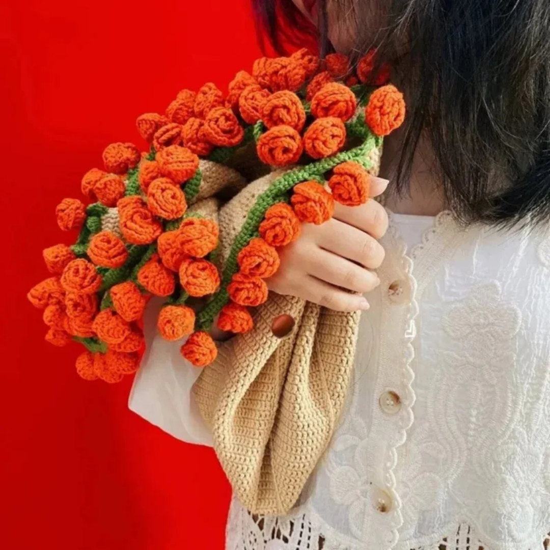 Crochet Bouquet Blanket