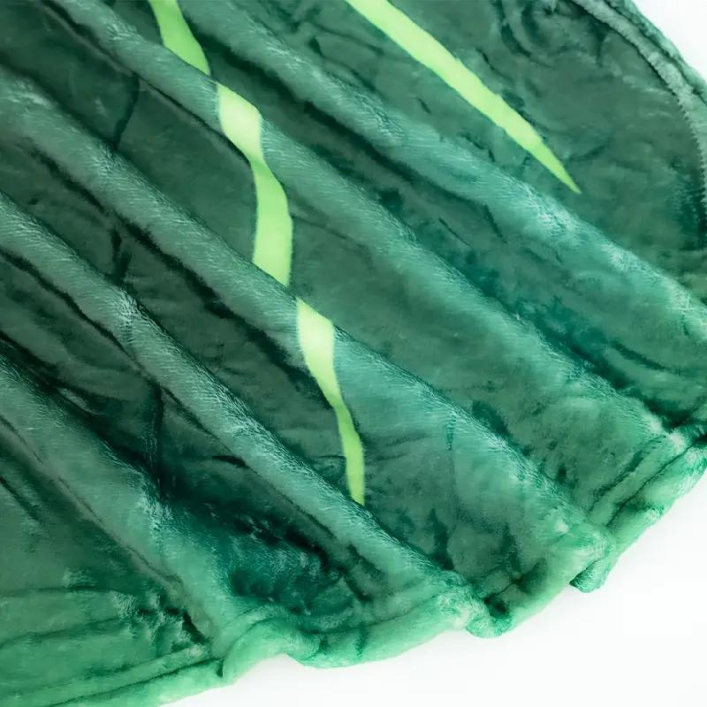 Botanical Harmony Leaf Blanket