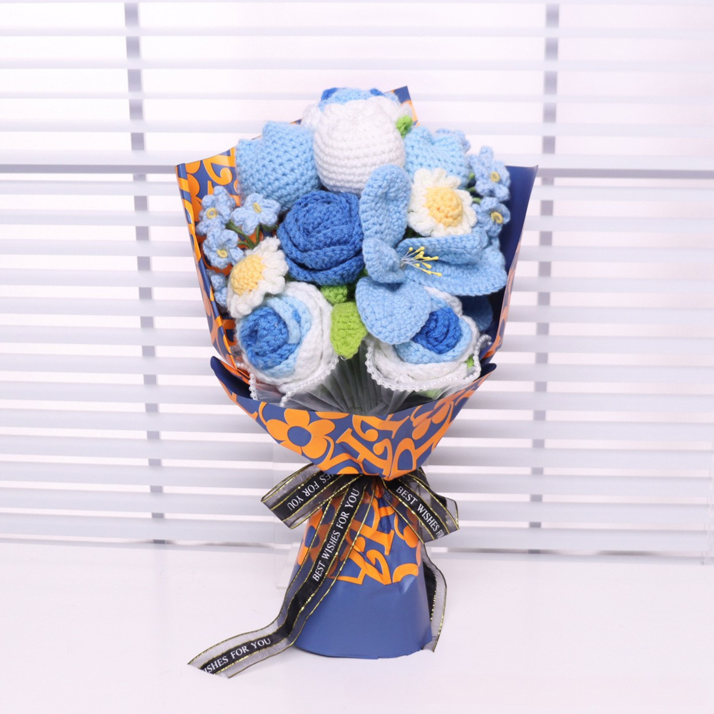 Handmade Crochet Flower Bouquet
