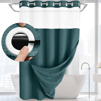 Auron™ - Snap In Shower Curtain and Liner Set