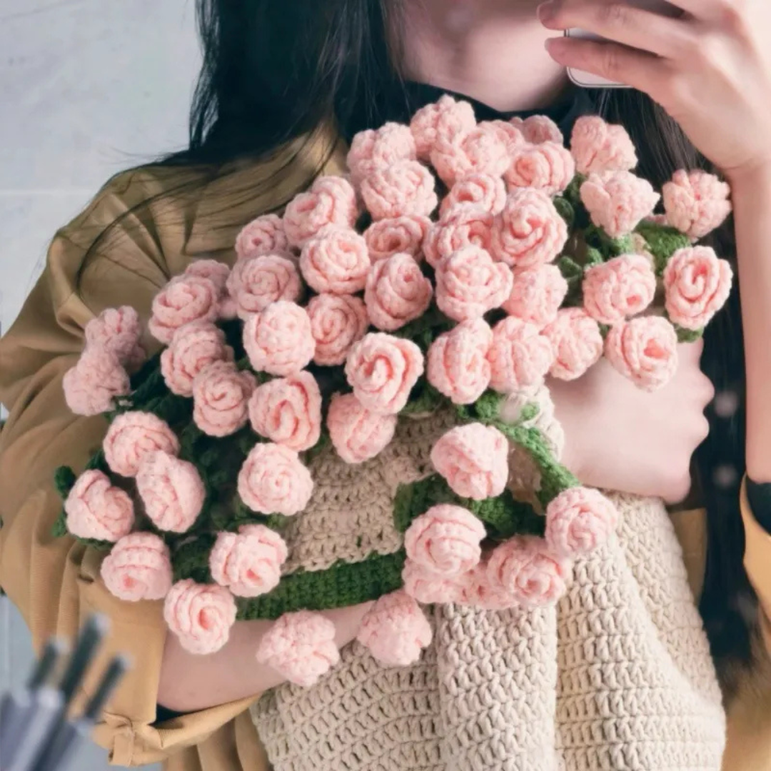 Crochet Bouquet Blanket