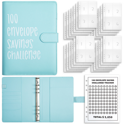 100 Envelope Savings Challenge Book