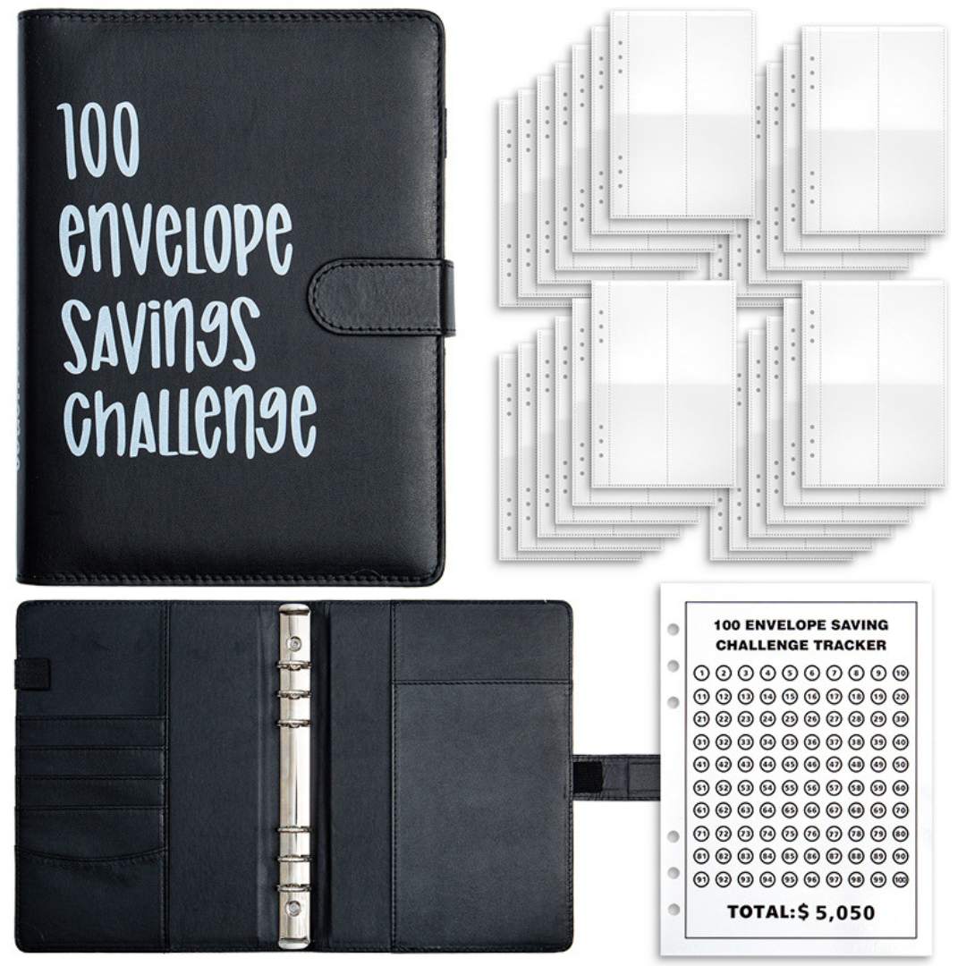 100 Envelope Savings Challenge Book