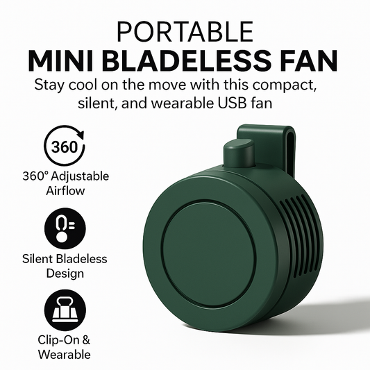 Mini Bladeless Electric Fan