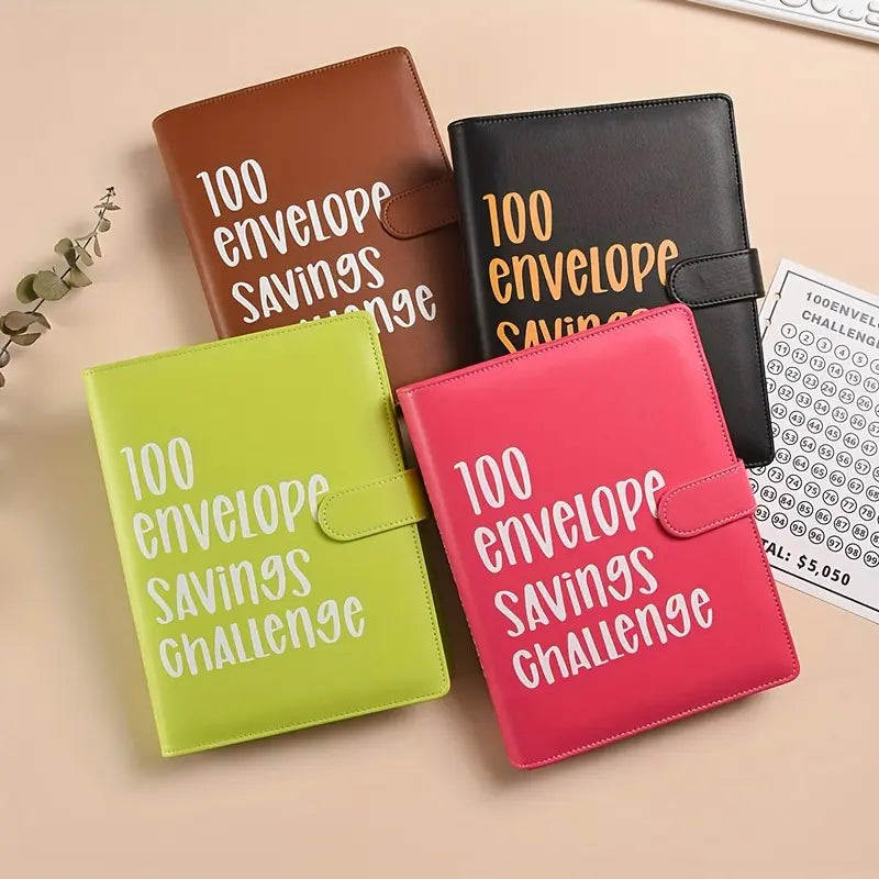 100 Envelope Savings Challenge Book