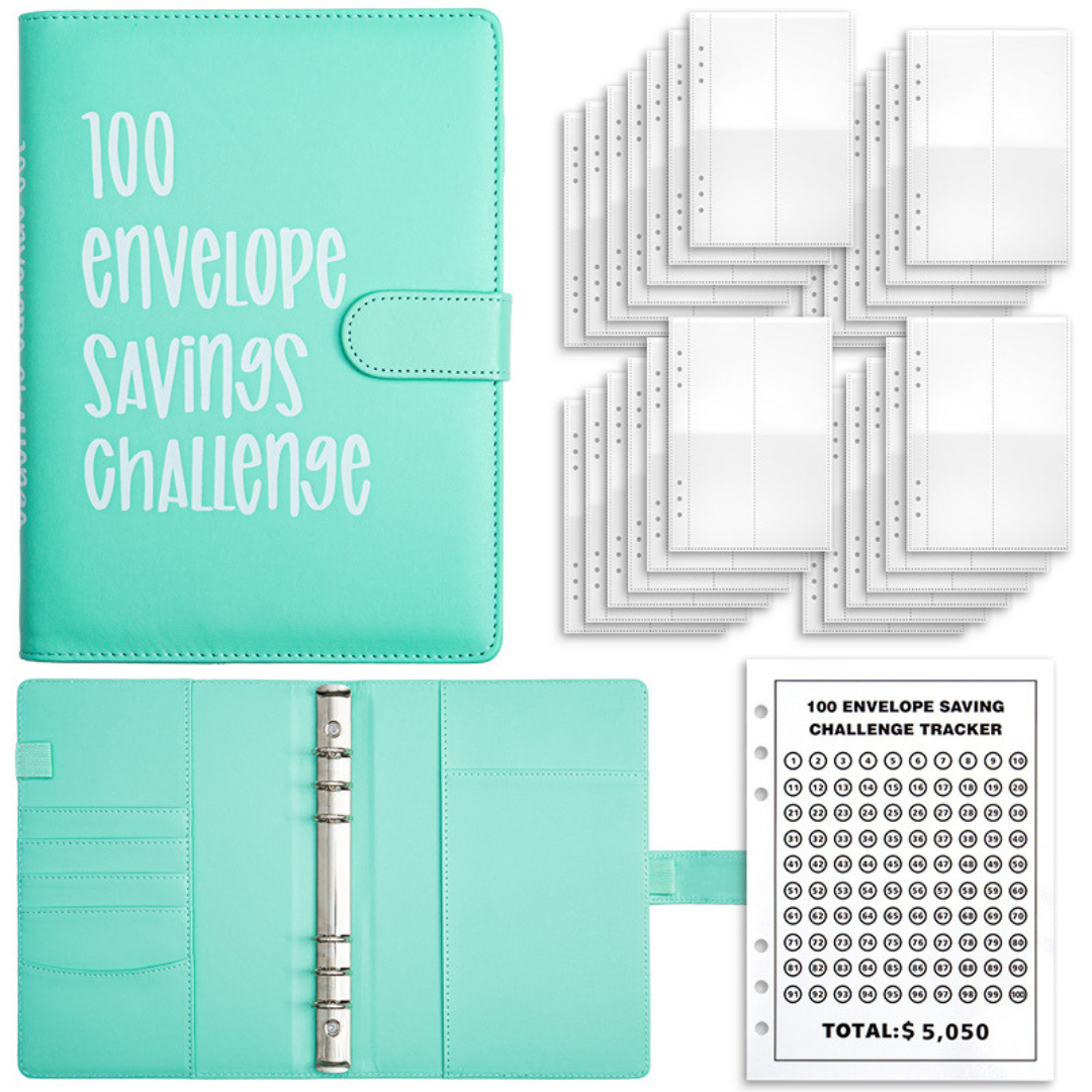 100 Envelope Savings Challenge Book