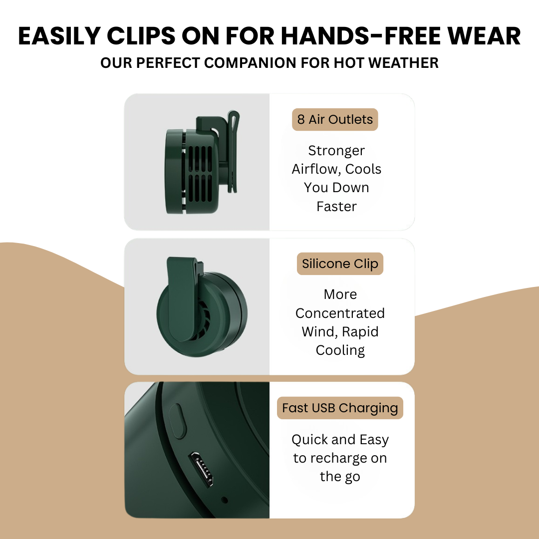Mini Bladeless Electric Fan