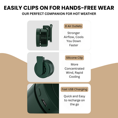 Mini Bladeless Electric Fan