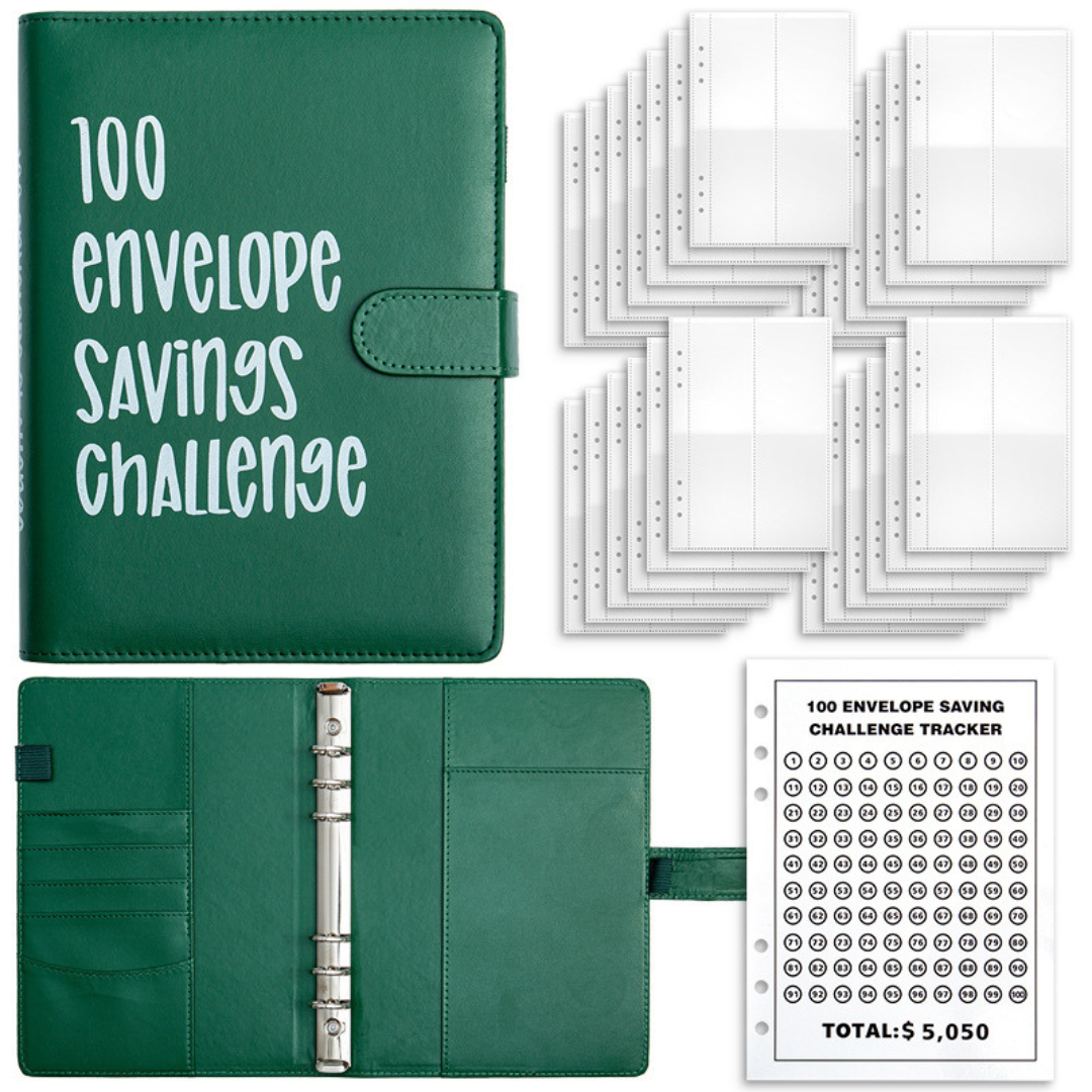 100 Envelope Savings Challenge Book