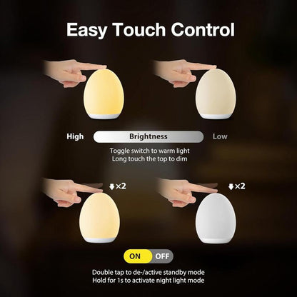 Dino Egg - Soft Night Light