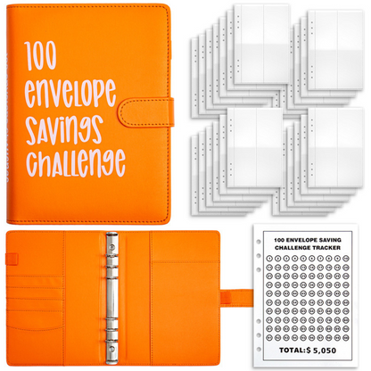 100 Envelope Savings Challenge Book