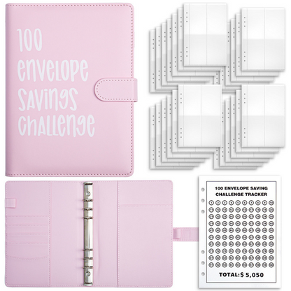 100 Envelope Savings Challenge Book