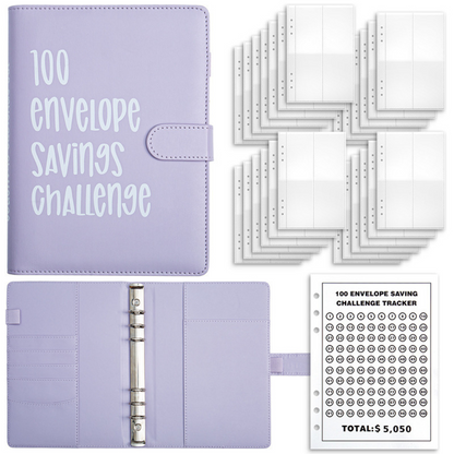 100 Envelope Savings Challenge Book