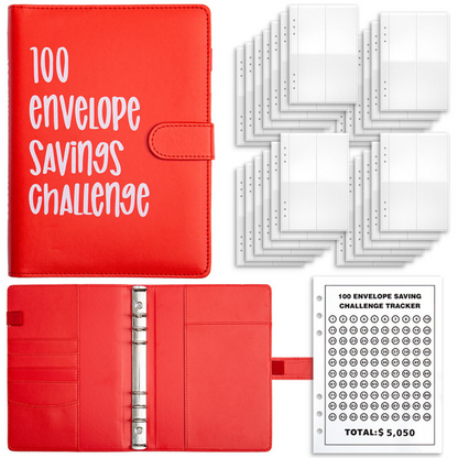 100 Envelope Savings Challenge Book