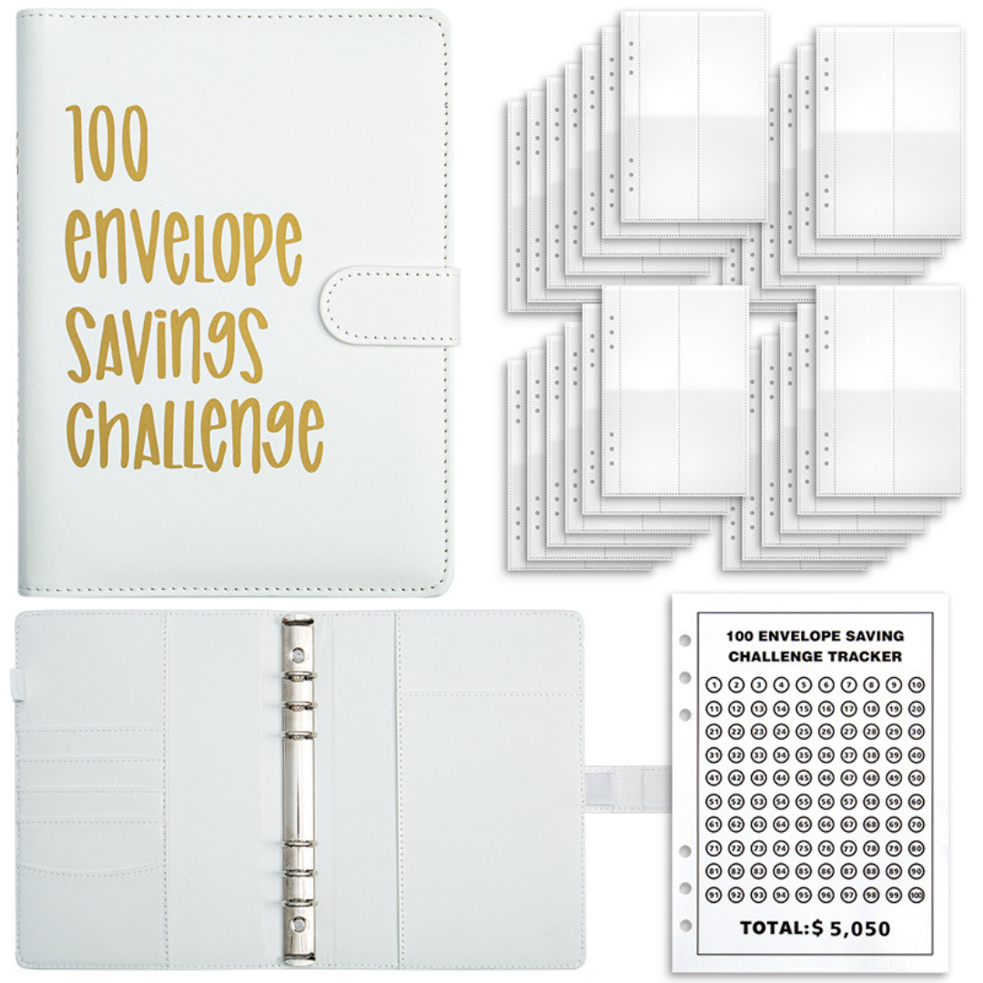 100 Envelope Savings Challenge Book