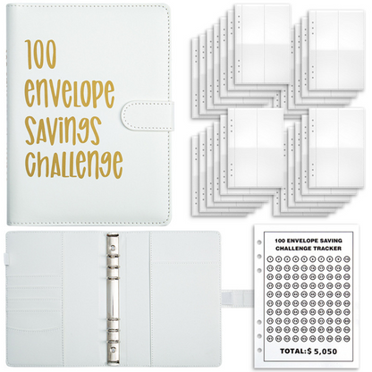 100 Envelope Savings Challenge Book