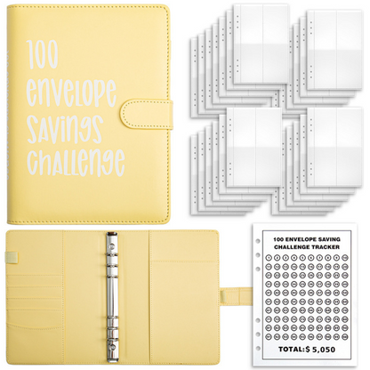 100 Envelope Savings Challenge Book